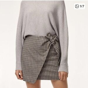 Wilfred Wrap Mini Skirt, 10